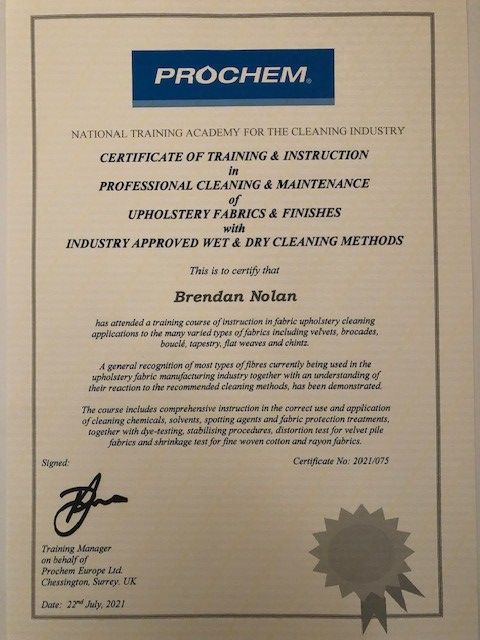 Brendan Nolan Qualification, Invictus Cleaning